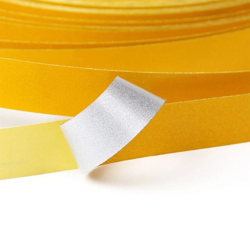 

2020 DIY Motorcycle Reflective Stickers Strips Car Safety Warning Reflective Tape Wheel Rim Decoration Decal Sticker 5mx1cm