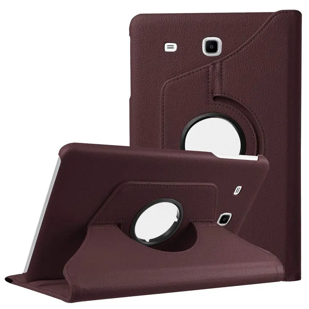 

Funda Tab E 9.6inch T560 T561 Case Cover For Samsung Tab E 9.6 SM-T560 Tablet 360 Degree Rotating PU Leather Flip Case Cover