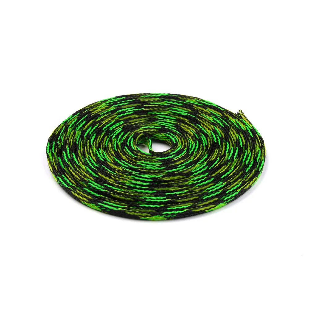 8 размеров расширяемые рукава для плетеных кабелей 5 м 4 мм плотные нейлоновые