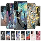 Жесткий чехол для телефона Samsung S22 Ультра чехол из закаленного стекла для Samsung Galaxy S20 FE S22 S21 Ultra Plus противоударный чехол