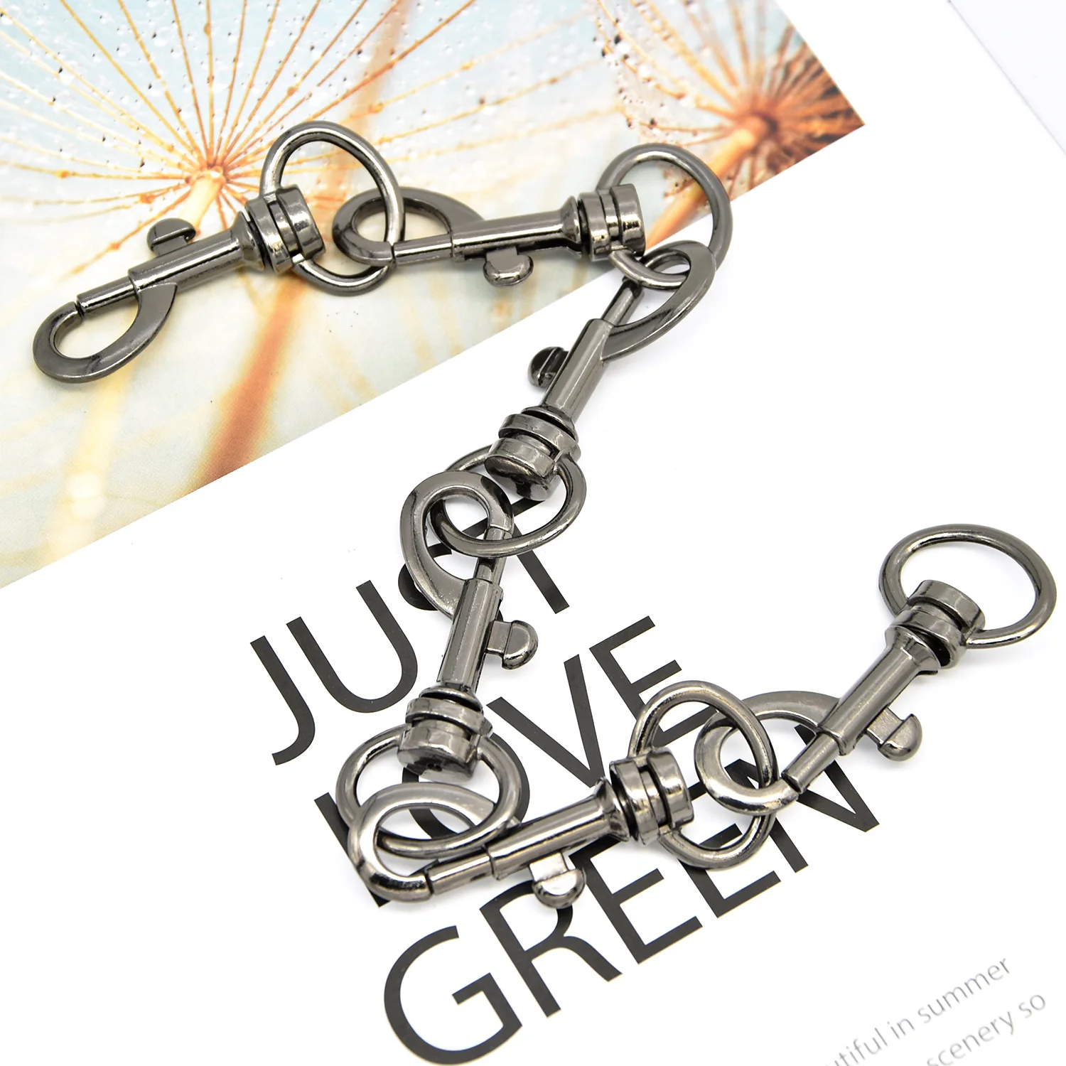 10 шт. металлическая застежка Пряжка триггерный зажим многофункциональные крючки