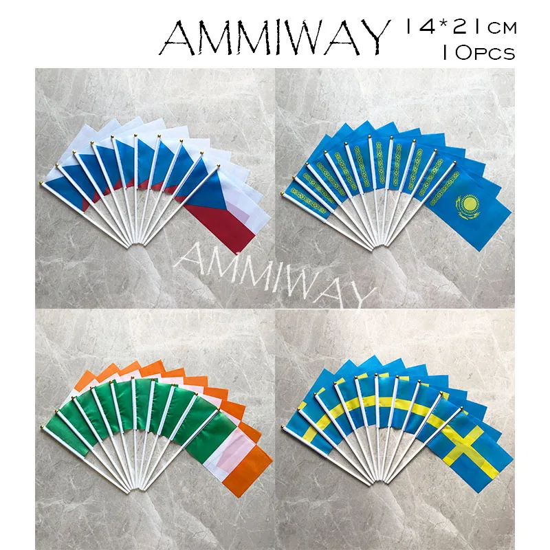 AMMIWAY 14x21 см 10 шт. Чешская Республика Норвегия Беларусь Северная Корея маленький