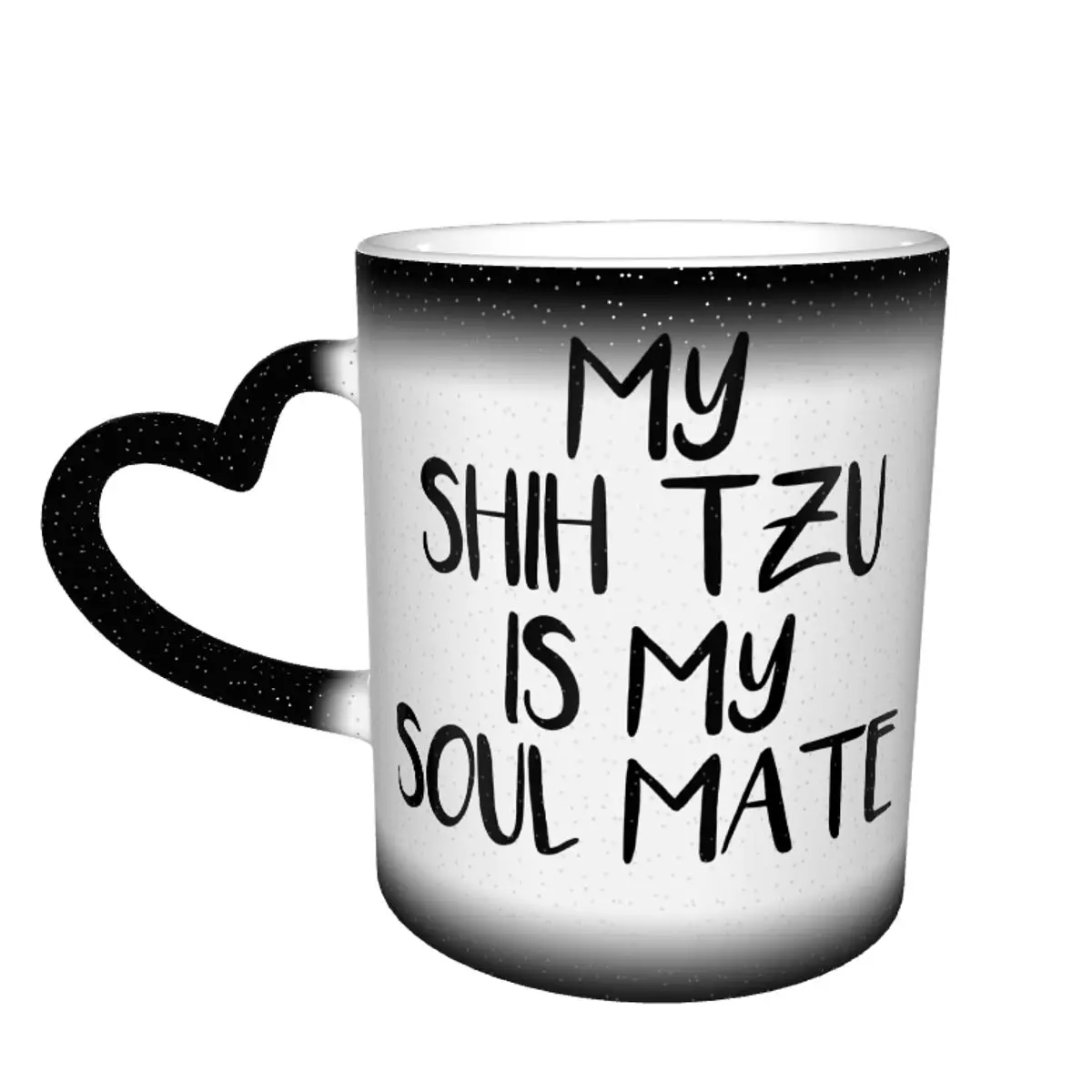 

Puppies Shih Tzu Mug Coffee Color Changing Mug Creative Fashion Porcelain Cups