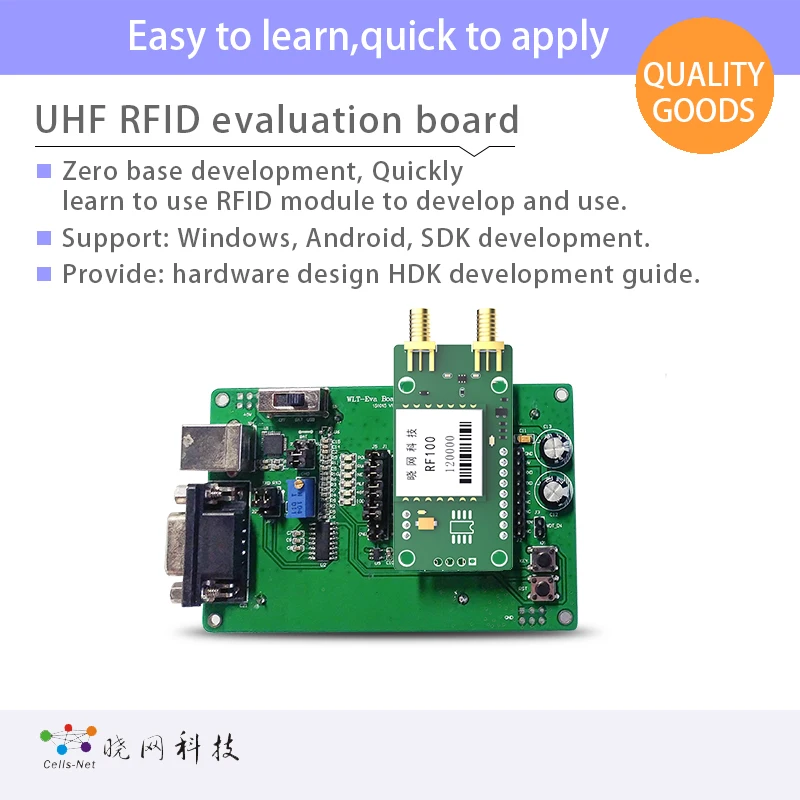 RF100Z-2A-TTL(Without antenna) Evaluation Kit for long distance UHF high frequency RFID module