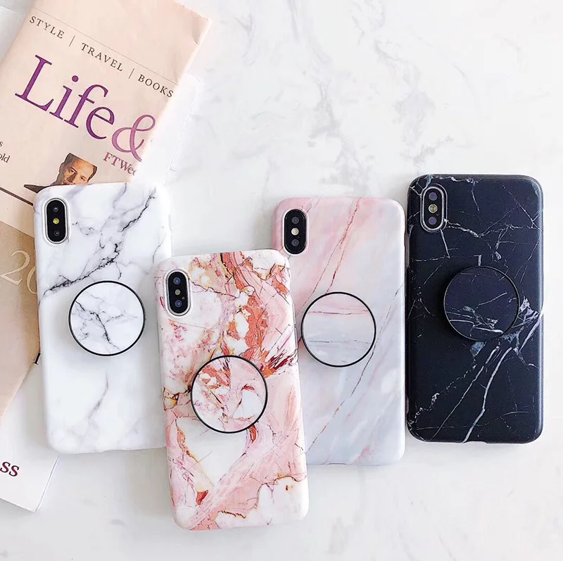 

Simple Cold Wind Marbles for Apple IPhoneX /XR Phone Case IPhone7/8 Silicone IPhone12/12PRO Soft Case Frosted Phone Case