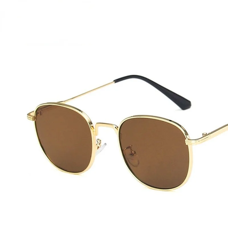 

Metal Square Sunglasses Trend Street Shooting 2021 New Sunglasses Retro Fashion Sunglasses