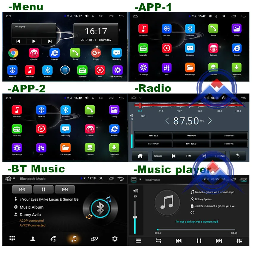ZOHANAVI 2.5D экран Android 9,0 автомобильный мультимедийный плеер dvd gps авто радио для toyota Corolla E120 e 120 BYD F3 wifi стерео