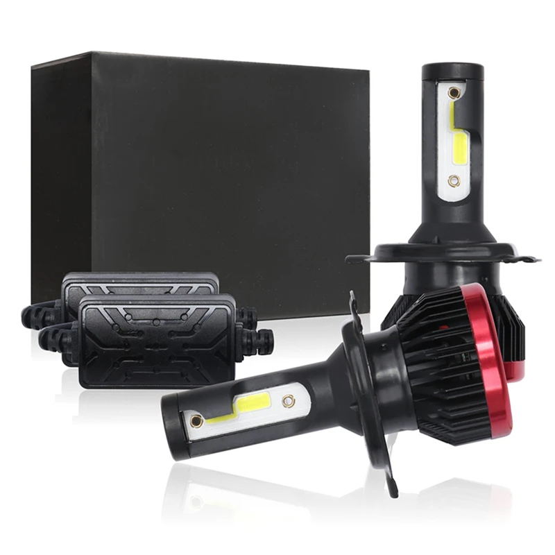 Светодиодный мини фонарь COB H7 H1 H3 H4 светодиодный H11 9005 HB3 9006 HB4 100 Вт 200 лм 6500 К Canbus 12