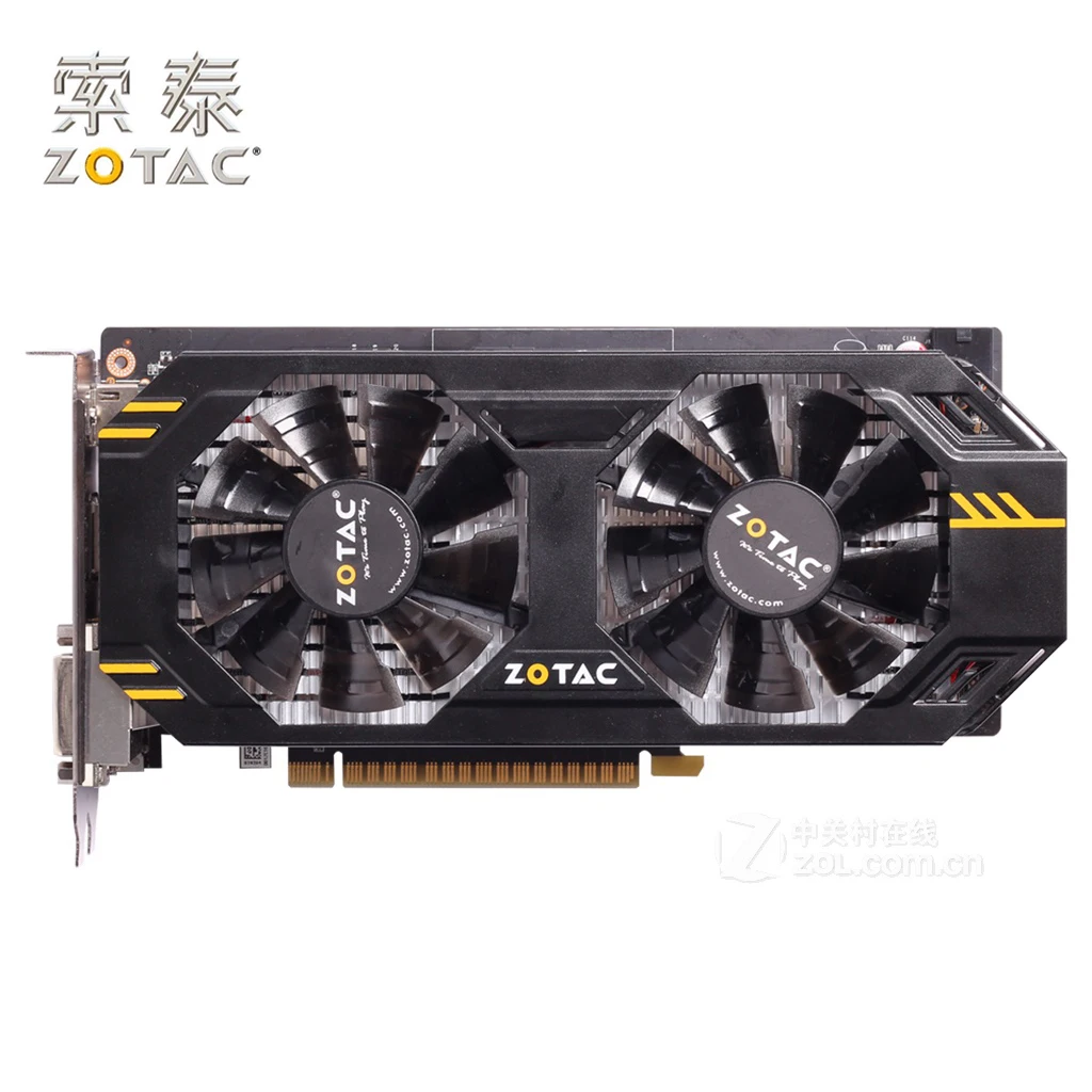 Видеокарта ZOTAC GeForce GTX 650 Ti 1GD5 1 ГБ 128 бит GTX650 GDDR5 графические карты для nVIDIA