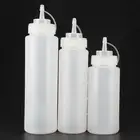 Бутылки для приправ, 240360450 мл, с крышкой, для кетчупа, горчицы, горячих соусов, оливкового масла, кухонные принадлежности