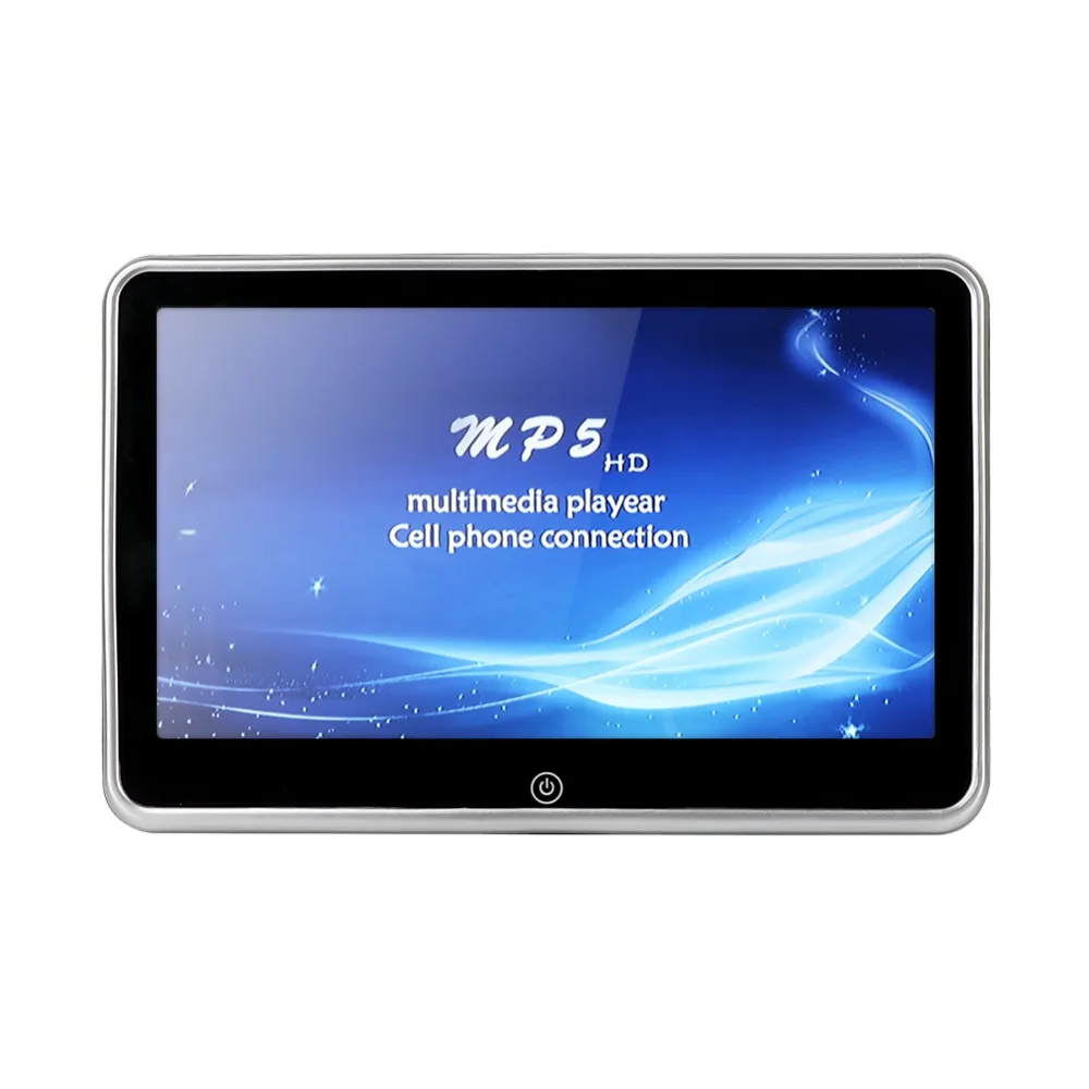 9 дюймов TFT цветной lcd подголовник DVD мониторы 1024x600 HD вход радио AV монитор для камеры заднего вида автомобиля аудио DVD плеер