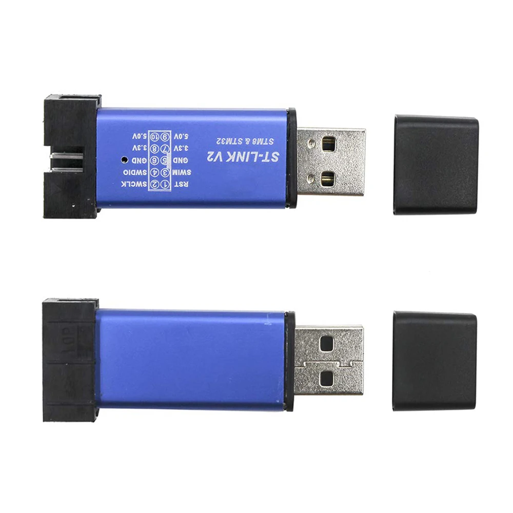 ST LINK V2 Mini STM8 STM32 Эмулятор загрузчика программирующий блок (три случайных
