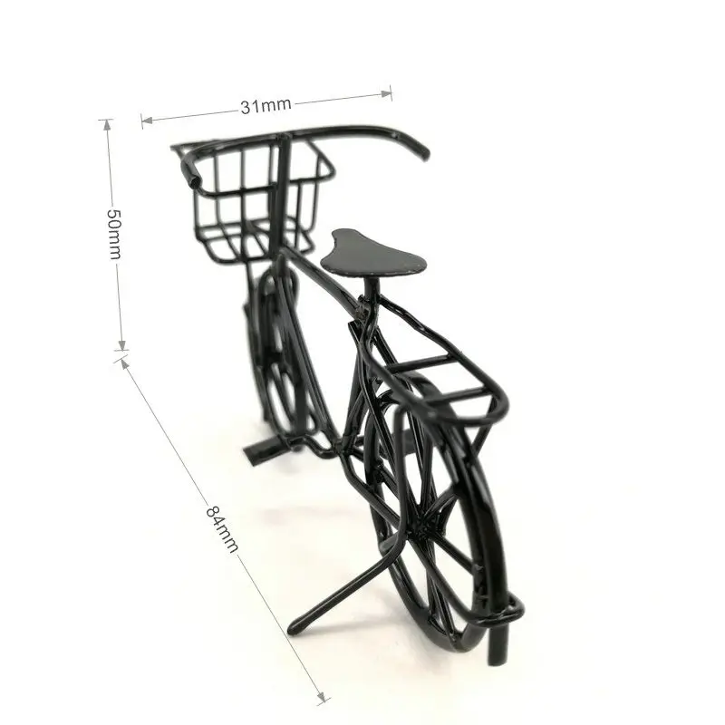 Dollhouse Accessories Mini Retro Bicycle Model Toy | Игрушки и хобби