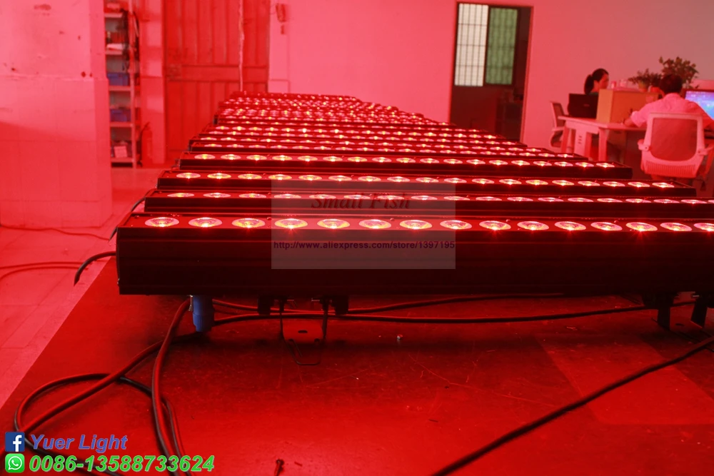 2 шт./партия светодиодный светильник RGBWA+ UV 6в1 цвет 18x18 Вт светодиодный светильники размытого света идеально подходит для сцены, для вечеринки, для диджеев Дискотека свадебные светодиодные прожекторы