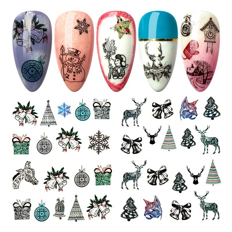 1 шт. Рождественская тема Рождественский Санта снеговик дизайн для дизайна