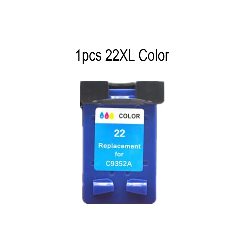 1 Color HTL чернильный картридж Замена для hp 21 hp 21 для hp 21xl чернилами hp Deskjet F380 F2180 F2280 F4180 F4100 F2100 F2200 F300 - Цвет: 1 Color