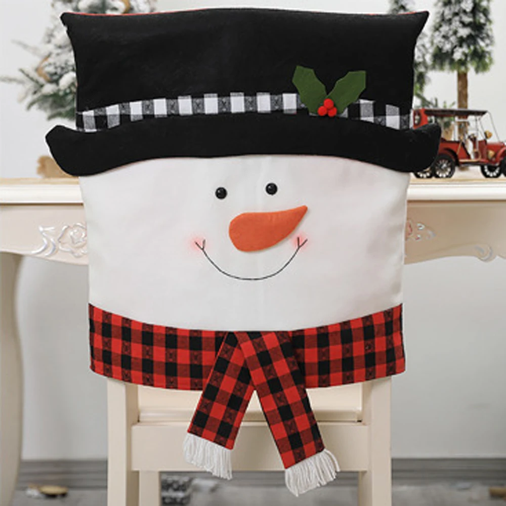 Счастливого Рождества Санта Клаус кухонный стол рождественские покрытия для