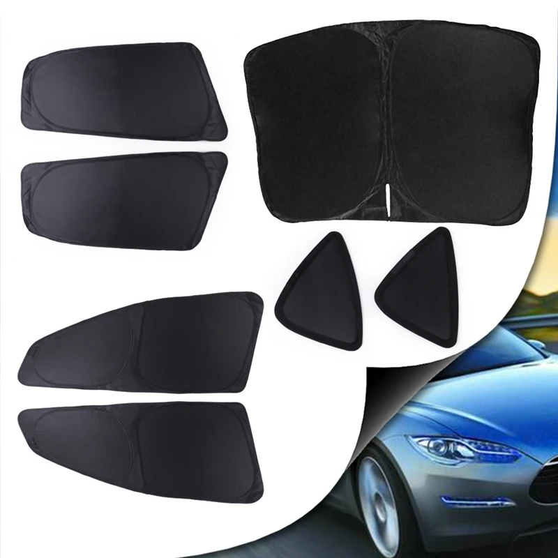 

1 Set Full Car Shade Foldable Sunshade Heat Isolate Sunshade for Tesla Model 3 Windshield Sun Shade