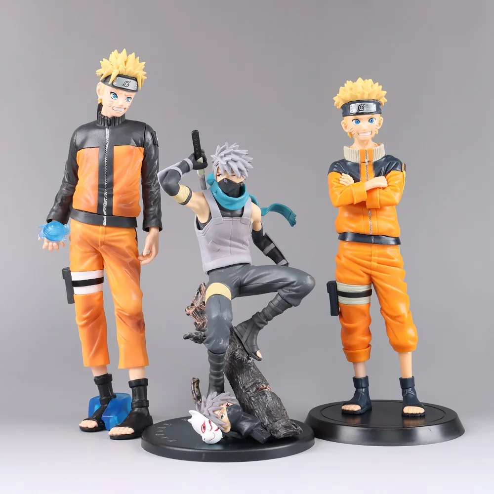

Anime GK Naruto figure toy model Uzumaki Naruto Kakashi Uchiha Sasuke Senju Tobirama Jiraiya action figure model desktop Toy