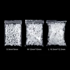 Колпачки пластиковые для тату-макияжа бровей, контейнер для перманентного макияжа, одноразовые аксессуары, 9 мм, 100 шт.