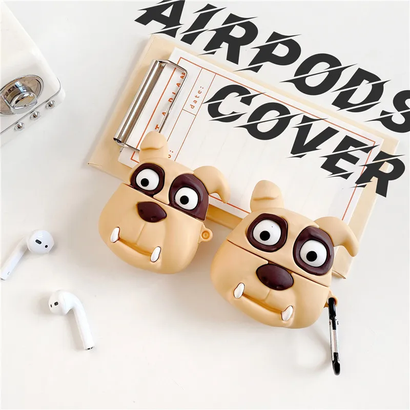

For Airpods 1/2 Case ,Cute Cartoon Dog Case For Airpods Case,Soft Silicone Earphone Headphone Cover For Airpods Pro Case