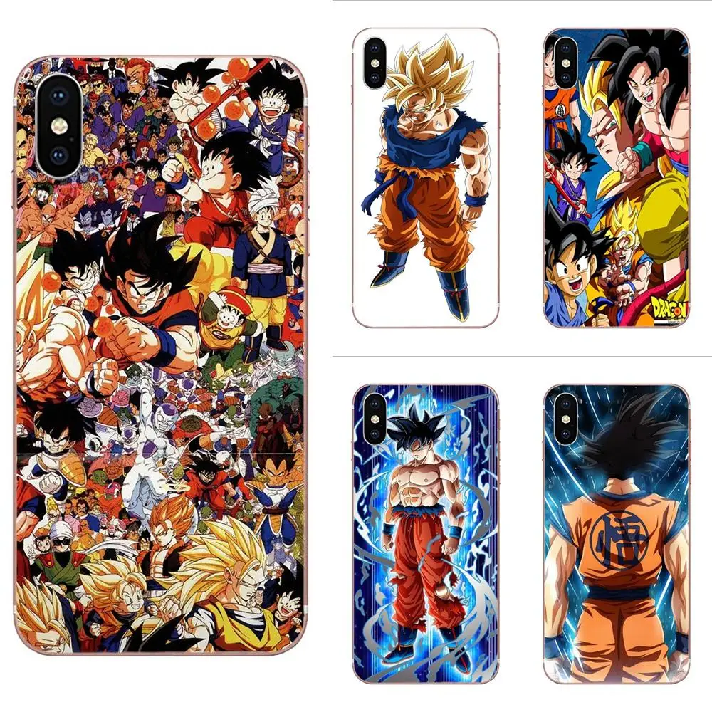 Термополиуретановый чехол для Huawei P7 P8 P9 P10 P20 P30 Lite Mini Plus Pro Y9 Prime P Smart Z 2018 2019 Dragon Ball