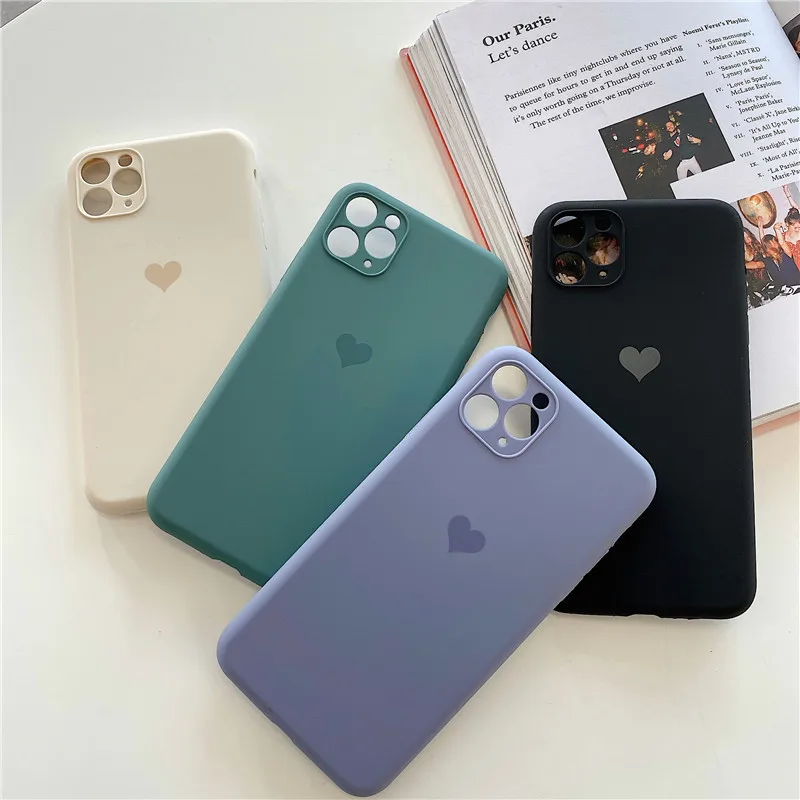 Силиконовый чехол для iPhone 11 Pro X XR XS Max 8 7 Plus | Мобильные телефоны и аксессуары