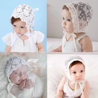 lace flower butterfly embroidery baby girls sun hat toddlers newborn soft bonnet fashion photography props for baby accessories