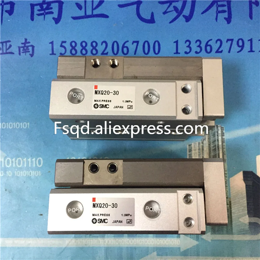 MXQ20-75A MXQ20-100A MXQ20-125A SMC Воздушный слайд стол цилиндр пневматический компонент серия