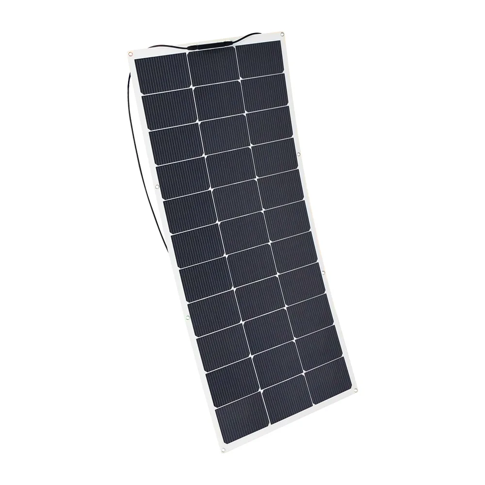 200 Вт Подлинная солнечная система эффективный полу Гибкий 2шт 16В 100 Солнечная