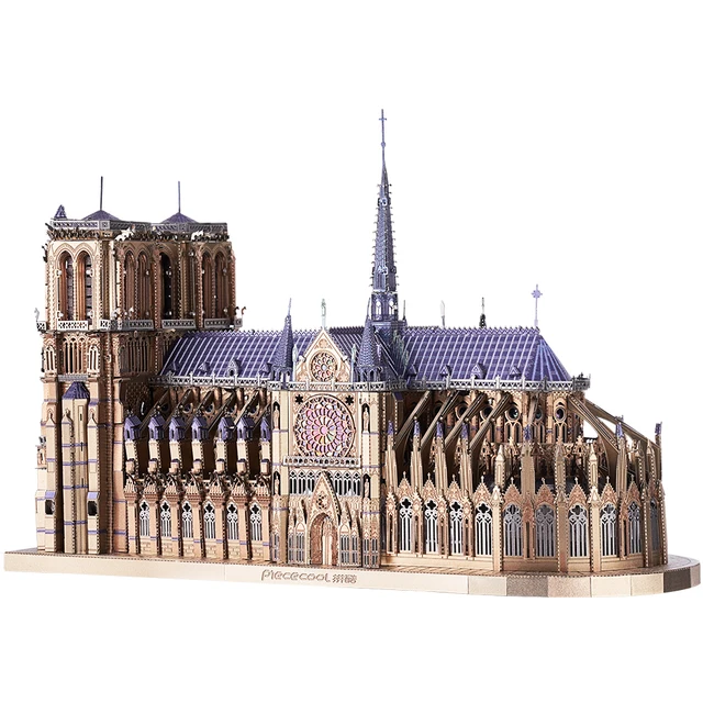 Notre Dame Cathedral 3D puzzle 4