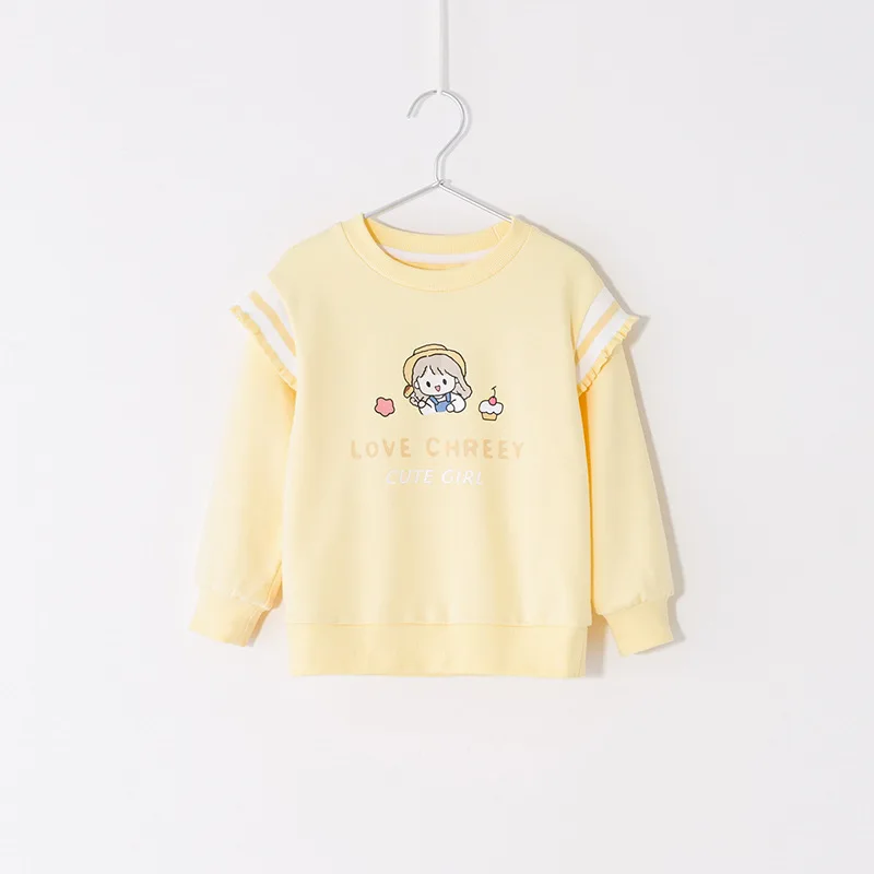 

Tide Brand Children's Clothing 2021 Spring Children's Sweater Korean New Round Neck Long Sleeve Children Shirt