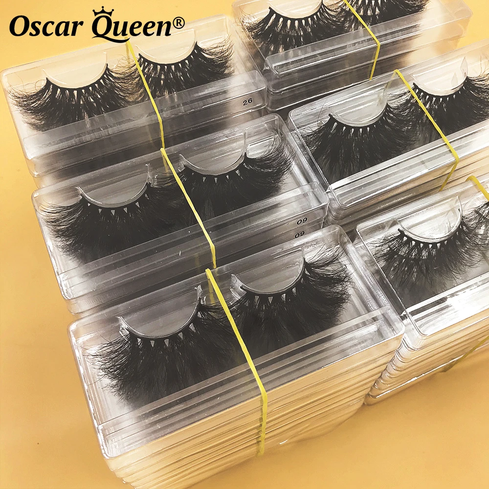 

25MM Mink Eyelashes 100% Cruelty Free Full Handmade 3D Mink Eyelash Beauty Fluffy Full Strip Lashes Soft False Lash Makeup Tools