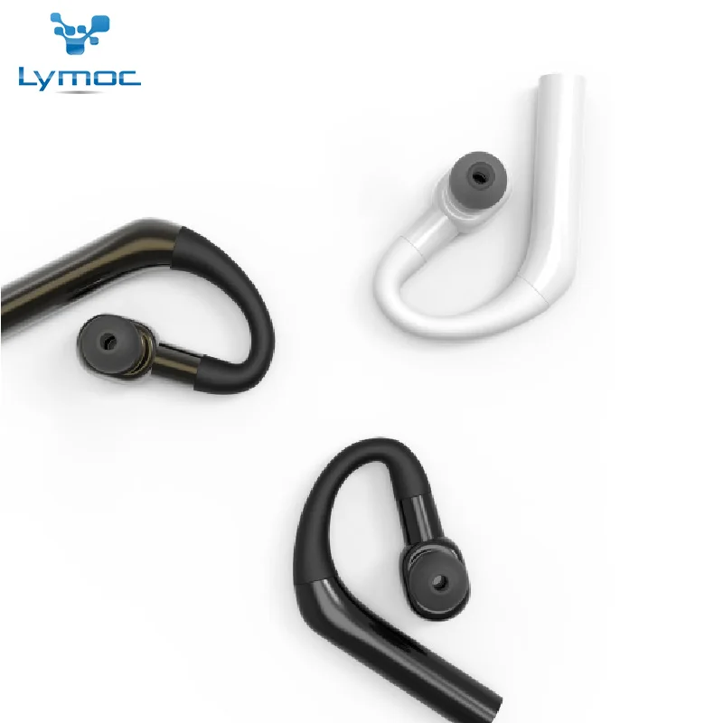 360 градусов Поворот Bluetooth наушники беспроводные V5.0 гарнитуры ушные наушники-Крючки звук с HD микрофоном Handsfree 15H рабочий Дальнобойщик вызов