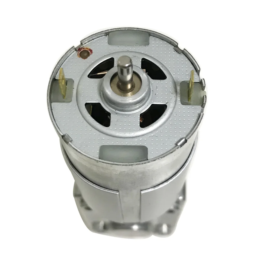 12V 24V высокий крутящий момент на высоких оборотах высокое Мощность DC червь Шестерни моторы в DC мотор с переходного возраста от 12 до 470 об/мин самоблокирующиеся Регулируемый Скорость обратная