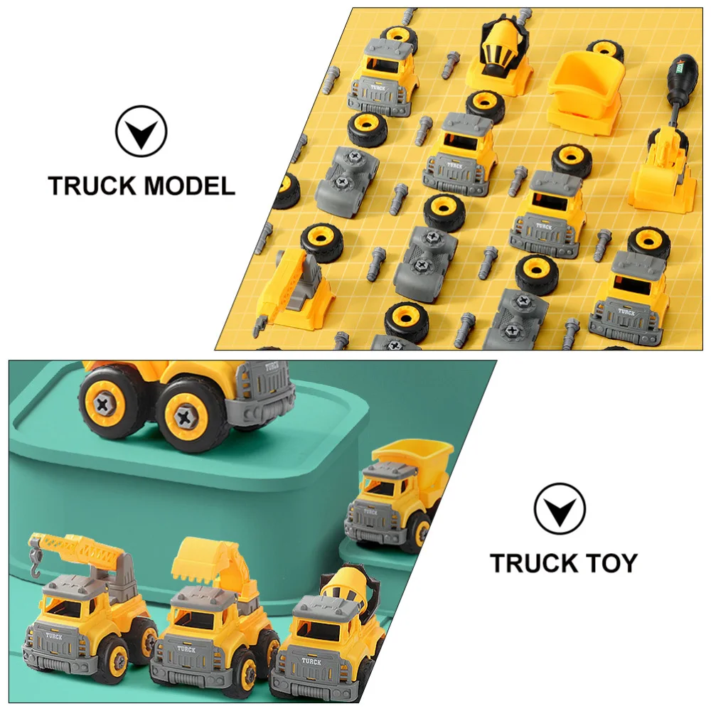

1 Set Truck Toys Construction Vehicle Toys Children Toys Engineering Truck Model