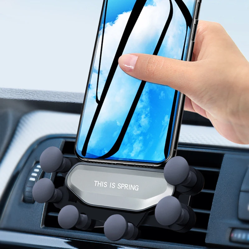 2020 автомобильный держатель телефона для IPhone Xr XS Max Samsung с креплением на
