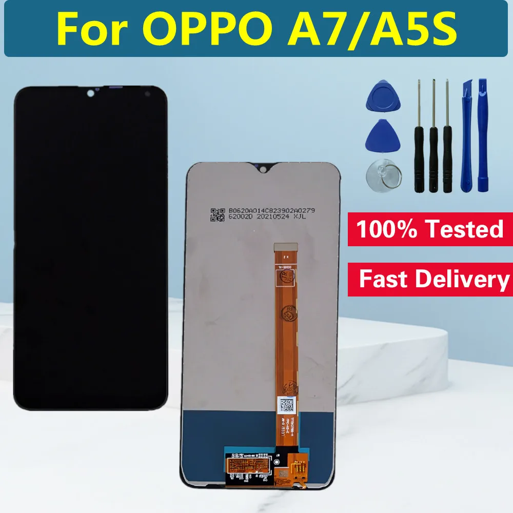 

ЖК-дисплей диагональю 6,2 дюйма для OPPO A7 AX7 CPH1901