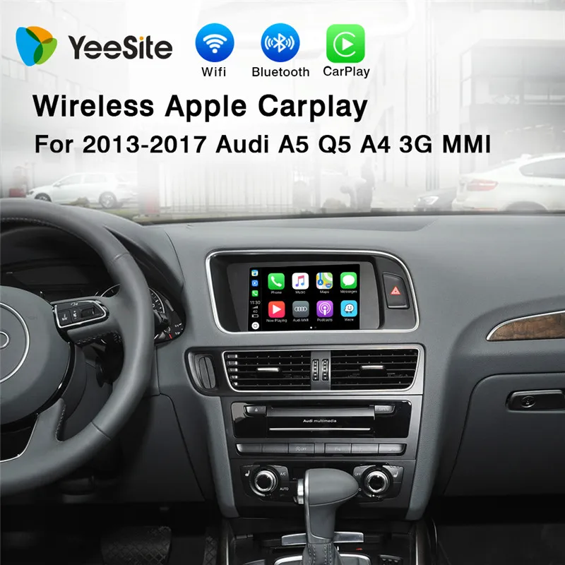 Yeesite wifi беспроводная Apple Carplay для Audi A5 Q5 A4 3GMMI с сенсорным экраном обратная камера