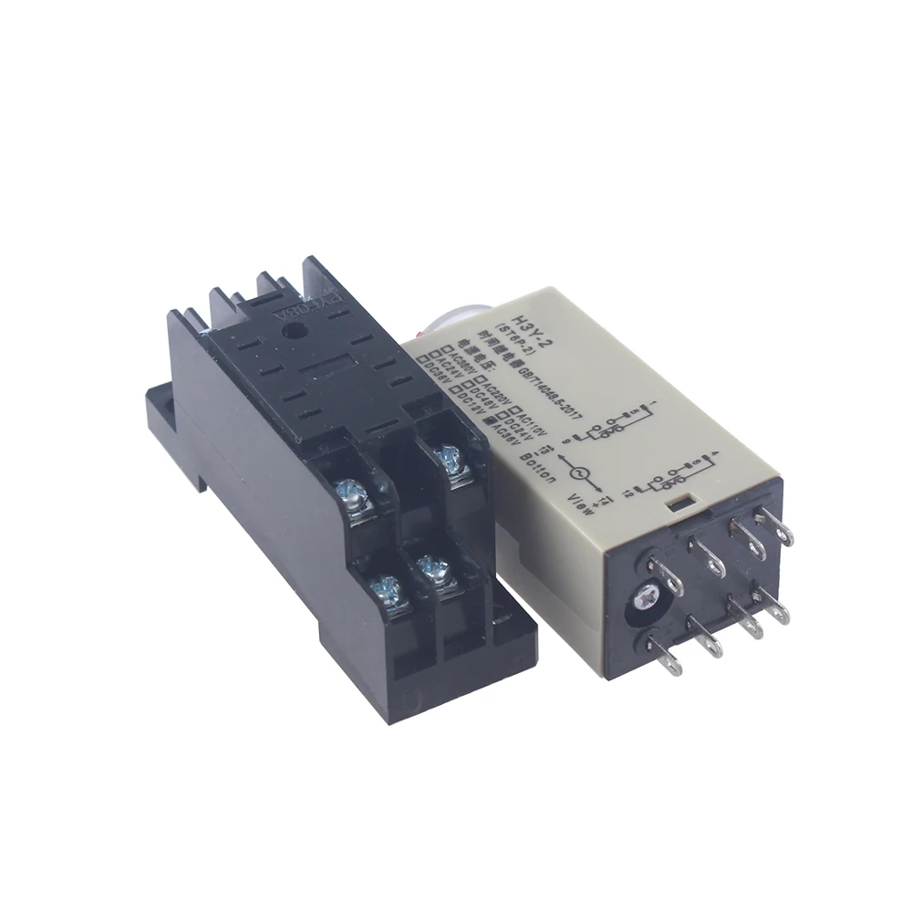 1 шт. реле времени для таймера с цоколем переменный ток 36 В 110 380 постоянный 24 0-30