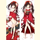 Аниме ZENGIA Dakimakura Date A Live Tokisaki Kurumi обнимающая подушка для тела Чехол домашнее постельное белье Длинная Подушка Наволочка