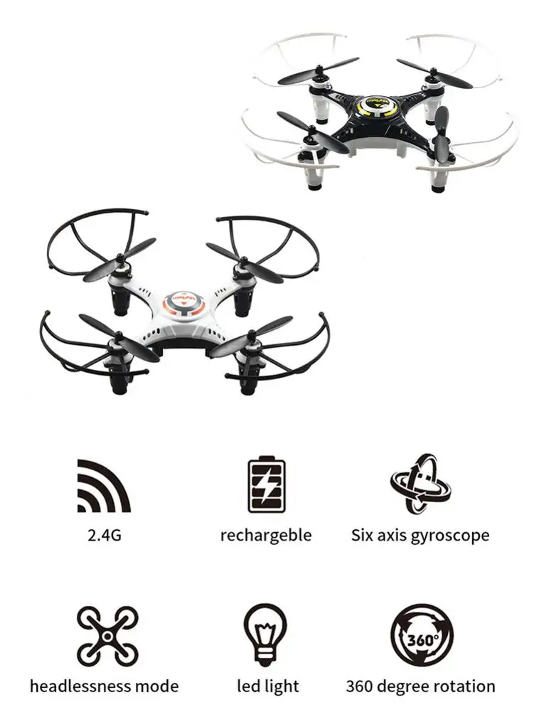 Мини-Дрон JX815-2RC Дрон 4K2. 4g одна кнопка 360 летательный аппарат с дистанционным управлением Квадрокоптер самолет вертолет игрушка ребенок