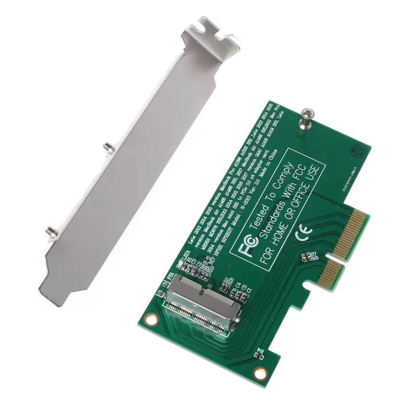 

Адаптер карты к PCI-E 4X 16X для 2013 2014 2015 2016 для MacBook Air A1465 Pro A1398 Retina SSD конвертер C26