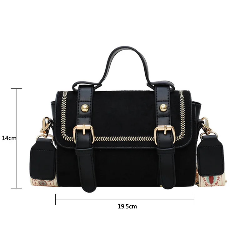 

LILY QUEEN Fashion PU Leather Shoulder Bag Women Flap Bag Crossbody Messenger Bags Bolso