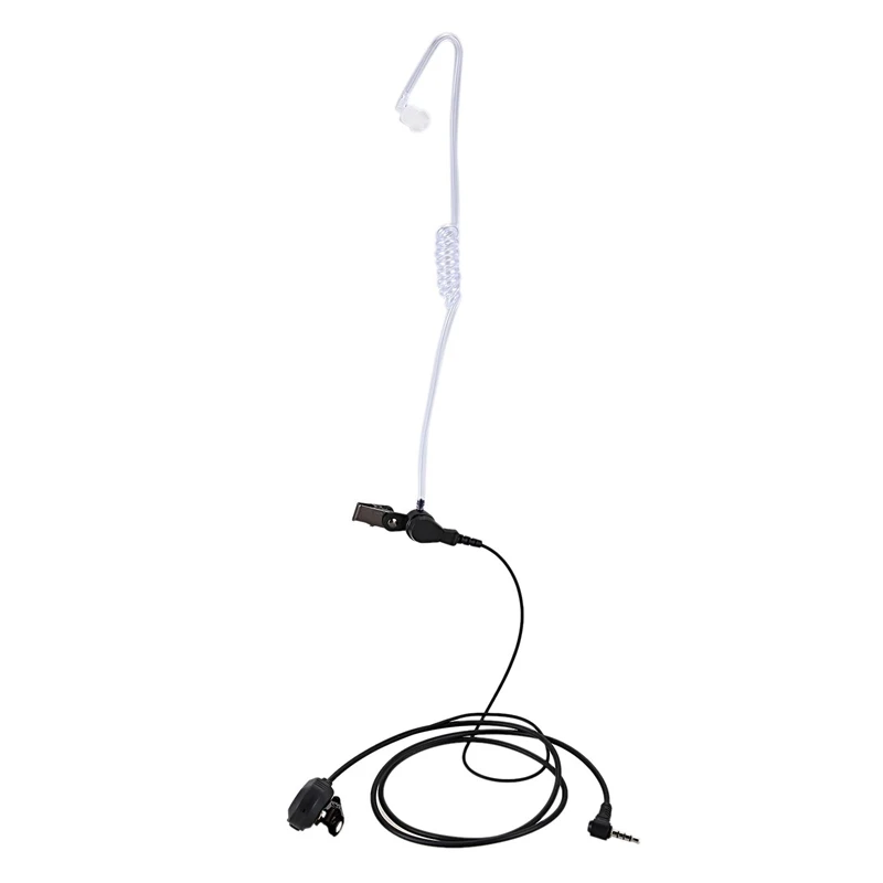 С надписью ФБР (Fbi) Акустическая трубка Динамик гарнитуры микрофон для Yaesu Vertex Vx 3R