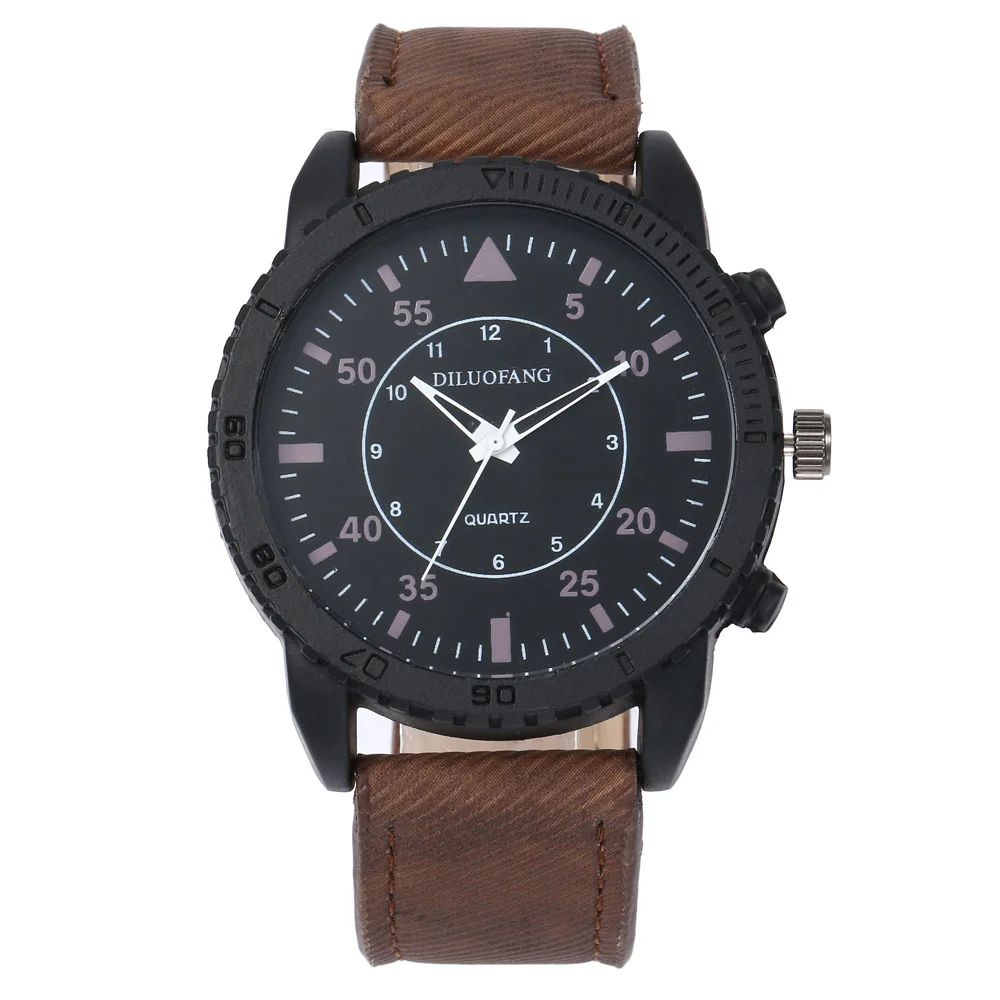 

2021 New Large Dial Men's Sports Watch Belt Woven Belt Military Quartz Watch Sports Casual Military Watch