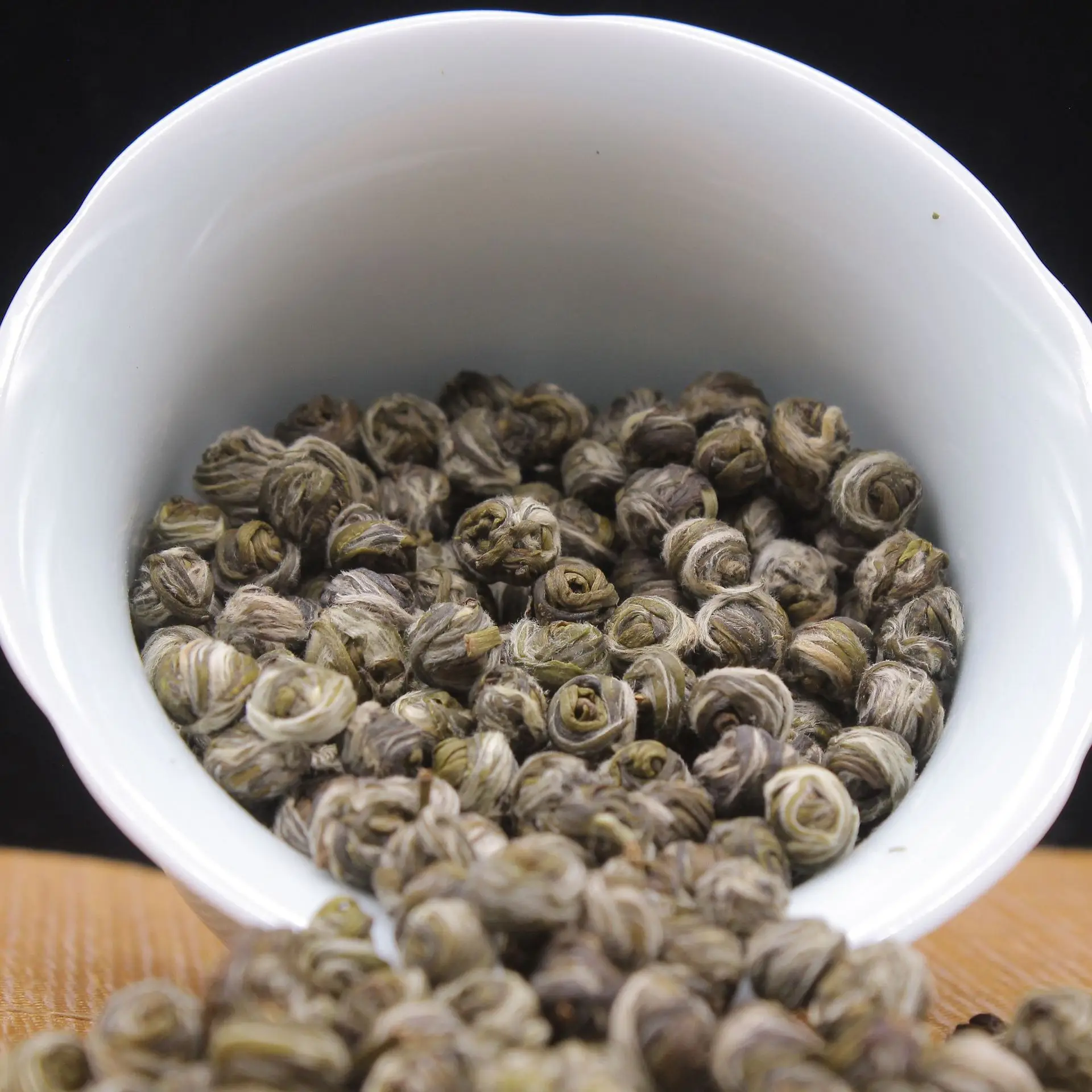 

250g Organic Jasmine Flower Tea 2020 Year Jasmine Pearls Natural Fresh Jasmine Dragon Balls The Health Care Green Tea