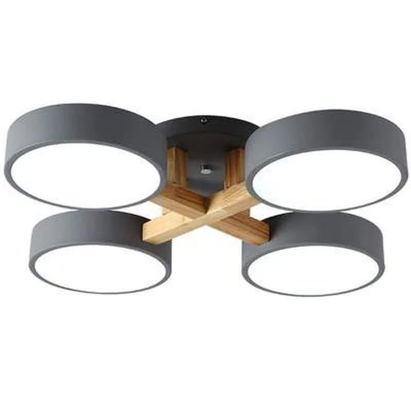 Современная Минималистичная потолочная лампа в скандинавском стиле для спальни