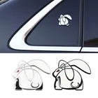 Металлический беговый 3d-значок в виде зайца для VW Jetta a6 a7 Polo 8 Golf 4 7 Passt, универсальные автомобильные аксессуары