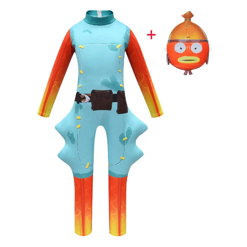 Новый костюм ниндзя Детский Золотого Дракона рубашка с капюшоном штаны маской